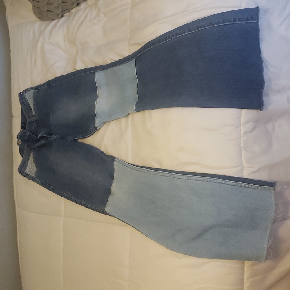 Hollister patchwork jeans